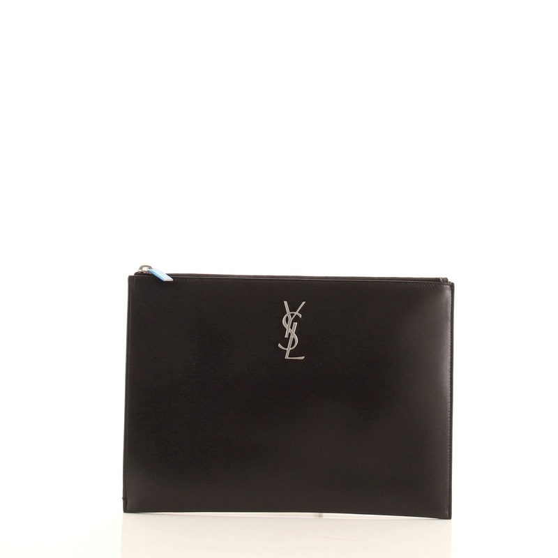 Classic Monogram Zip Pouch Leather Medium S744816645043