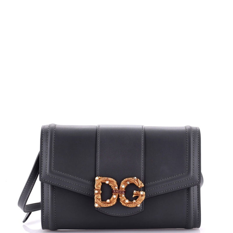 DG Amore Wallet on Strap Leather