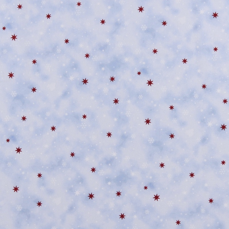 Digital Printed Cotton - HOLIDAY MINIS - 004 - Frost
