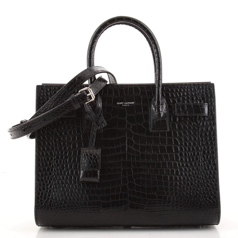 Sac de Jour NM Bag Crocodile Embossed Leather Baby S744816563505