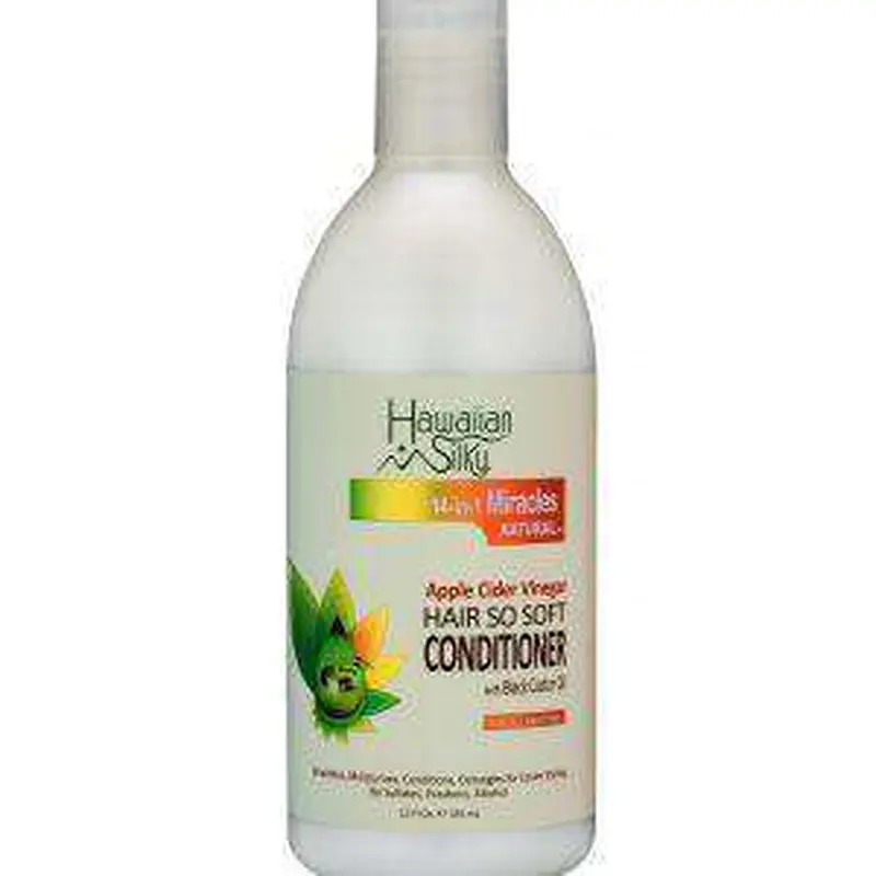 Hawaiian Silky 14-In-1 Miracles Natural Apple Cider Vinegar Hair So Soft Conditioner