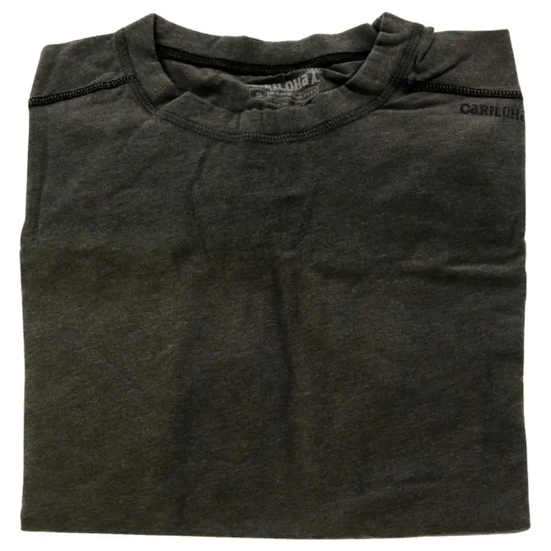 Cariloha Bamboo Athletic Crew T-Shirt - Carbon Heather by Cariloha for Men - 1 Pc T-Shirt (S)
