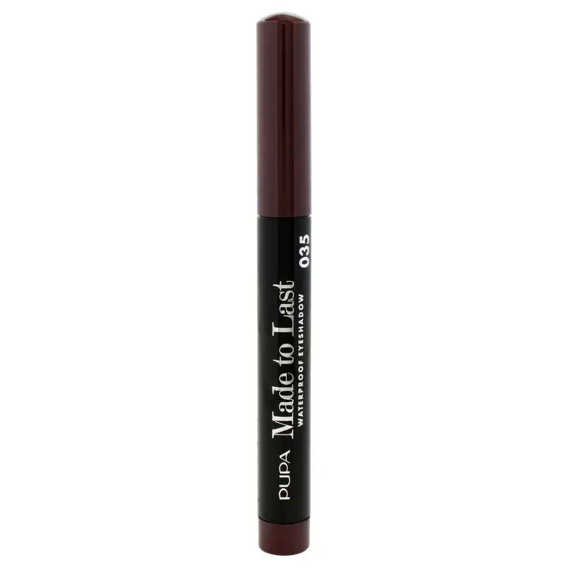 Pupa Milano Made To Last Eyeshadow Waterproof - 035 Plum by Pupa Milano for Women - 0.049 oz Eye Shadow