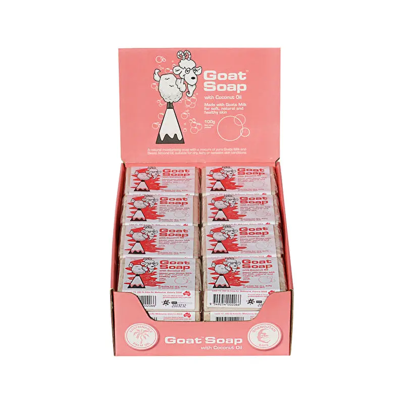 Goat Range Goat Soap Coconut 100g x 24 Display