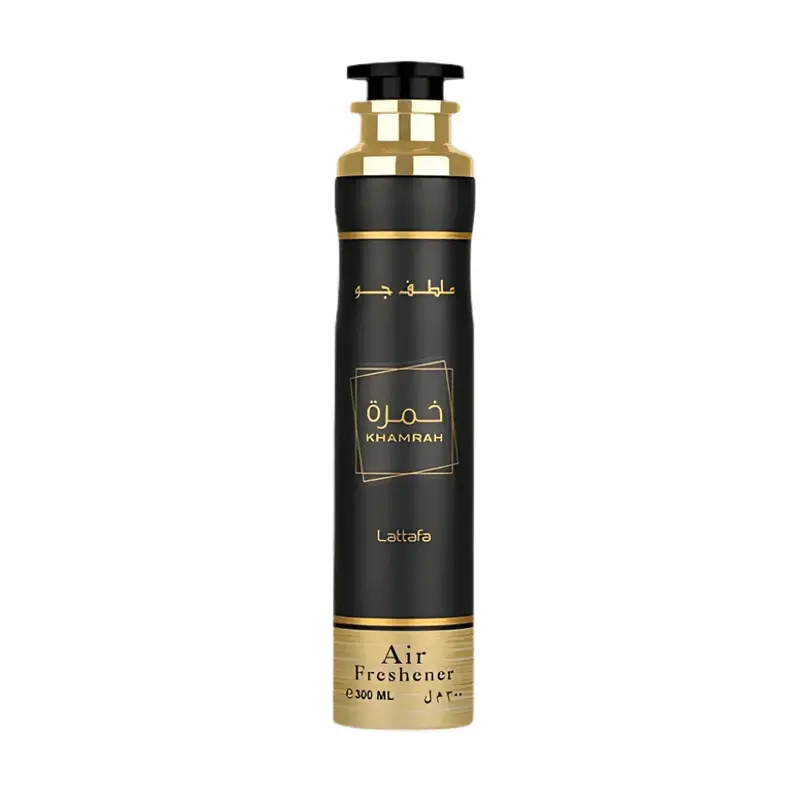 Lattafa Khamrah Air Freshener  300 ml | Warm Gourmand Oud Room & Fabric Spray