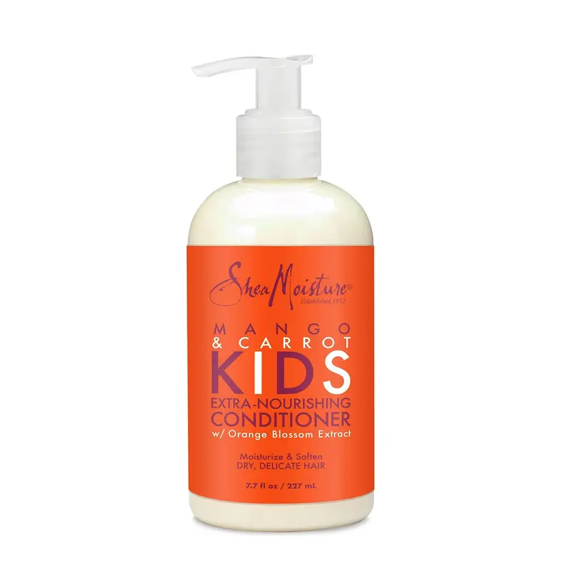 SheaMoisture Mango & Carrot Kids Extra-Nourishing Conditioner with Orange Blossom Extract - 7.7 oz