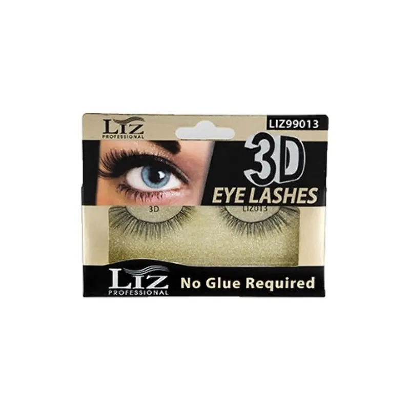 Liz Professional 3D No Glue Required Eye Lashes #013