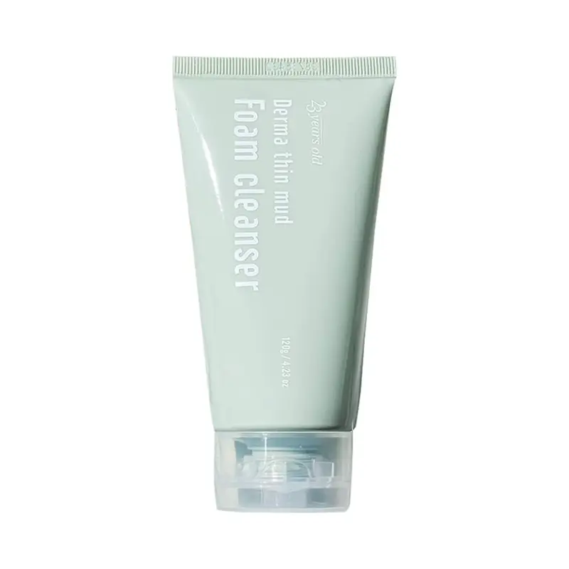 23years old Derma Thin Mud Foam Cleanser 120ml