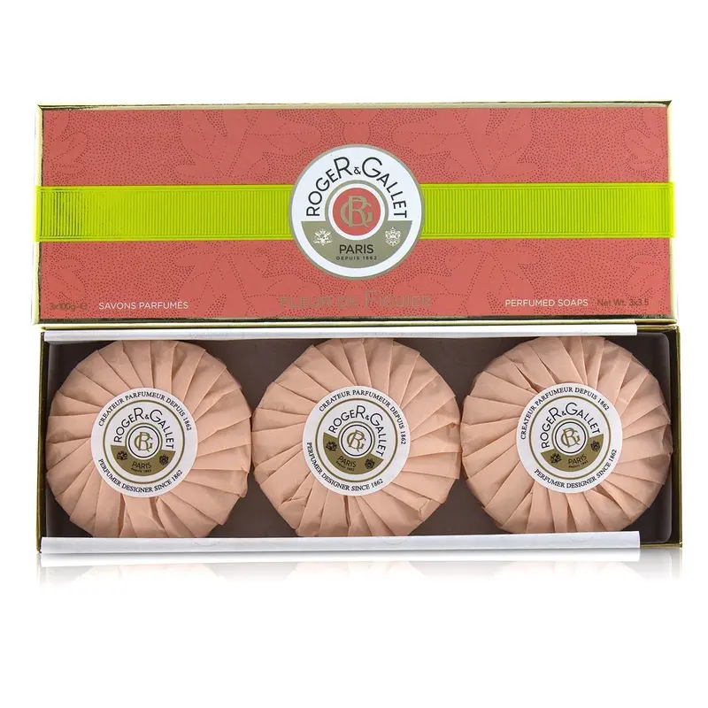 Roger & Gallet Fleur De Figuier Perfumed Soap Coffret  3x100g/3.5oz