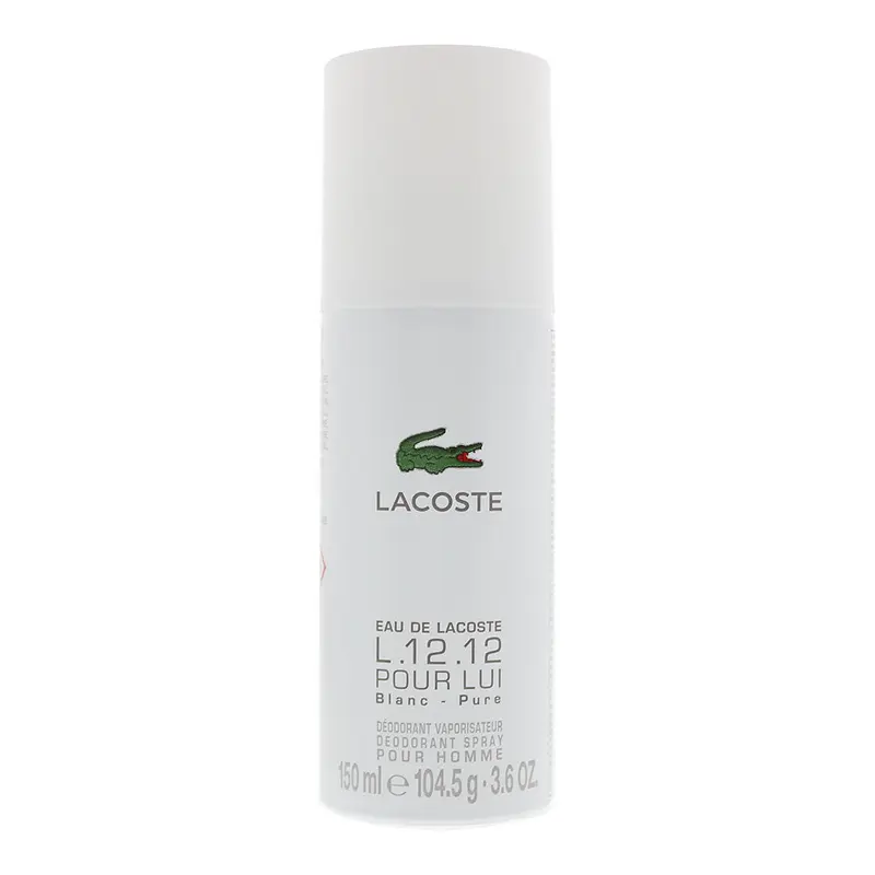 Lacoste Eau de Lacoste L.12.12 Pour Lui Blanc - Pure Deodorant Spray 150ml