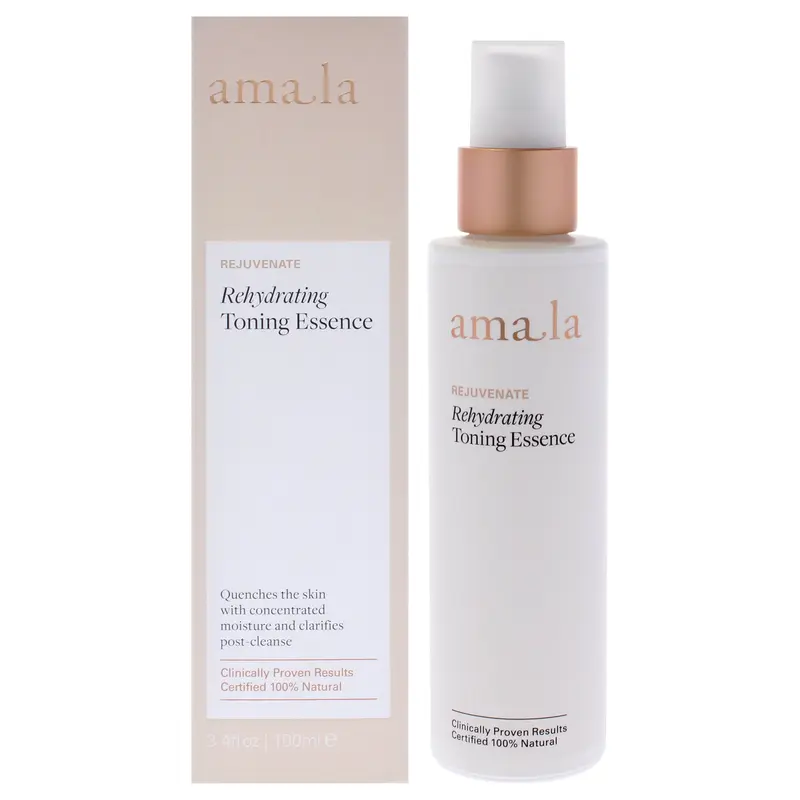 Amala Rehydrating Toning Essence by Amala for Women - 3.4 oz Toner