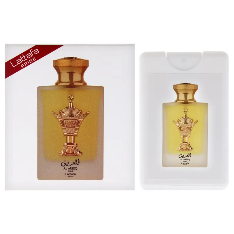 Lattafa Al Areeq Gold by Lattafa for Women - 0.67 oz EDP Spray (Mini)