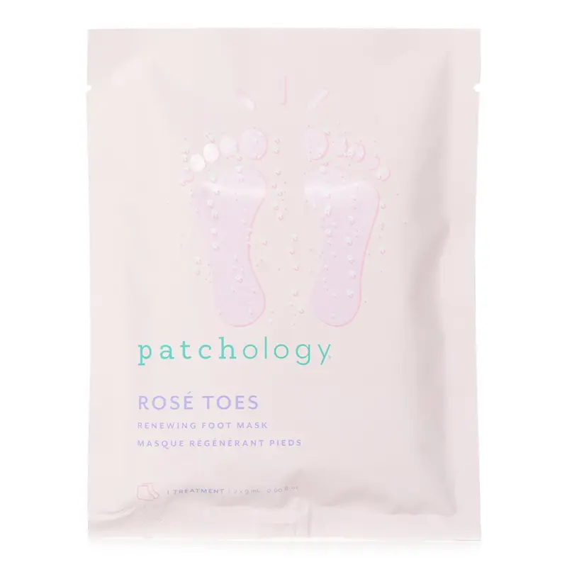 Patchology Ros? Toes Renewing Foot Mask  2x9ml / 0.60 oz