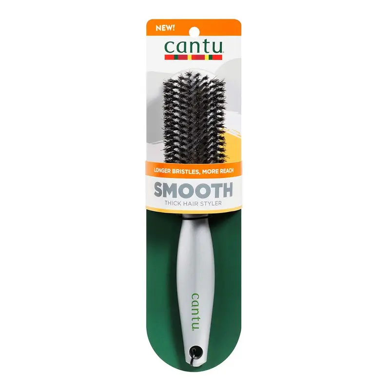 Cantu Smooth Thick Hair Styler Brush w/Boar Bristles - Dollar Deals