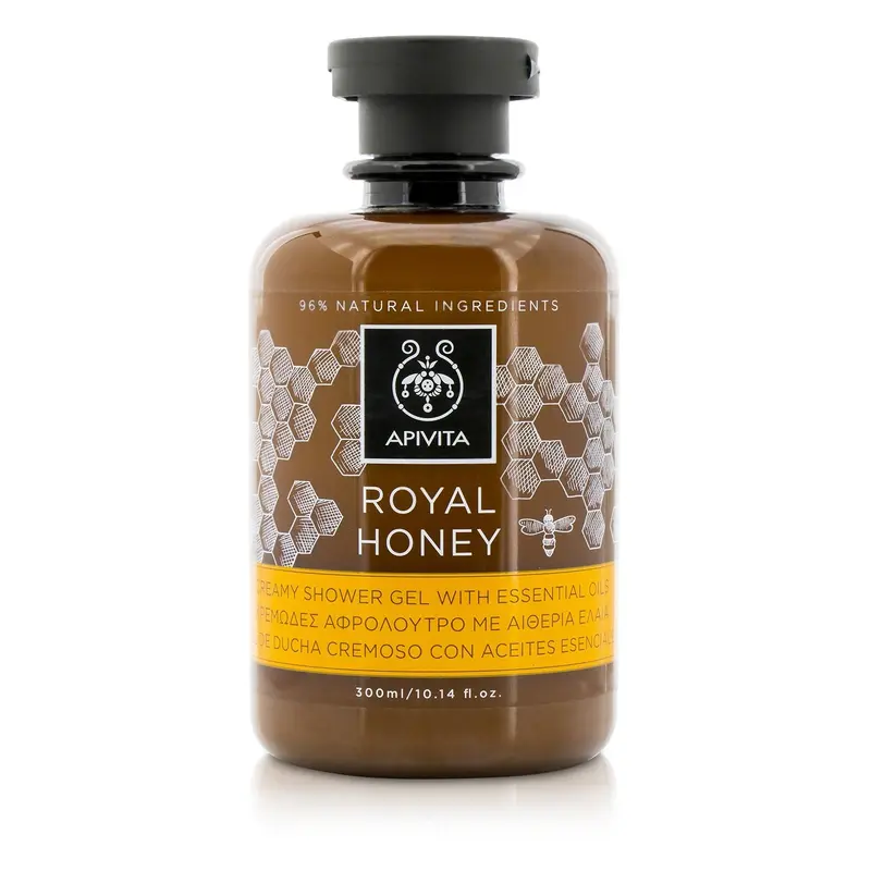 Apivita Royal Honey Creamy Shower Gel With Essential Oils  300ml/10.14oz