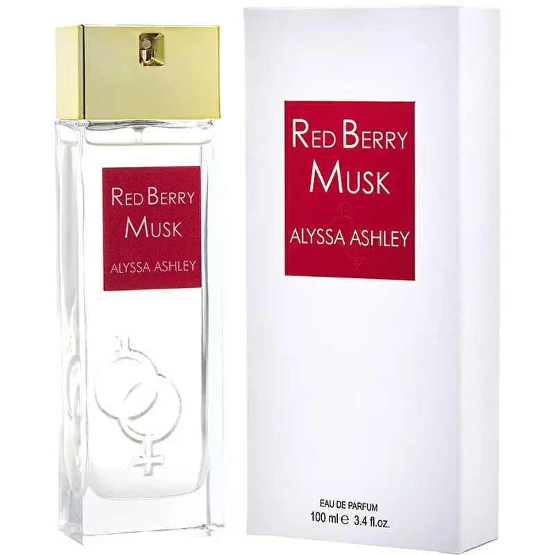 Alyssa Ashley Red Berry Musk Eau De Parfum Spray 100ml/3.4oz