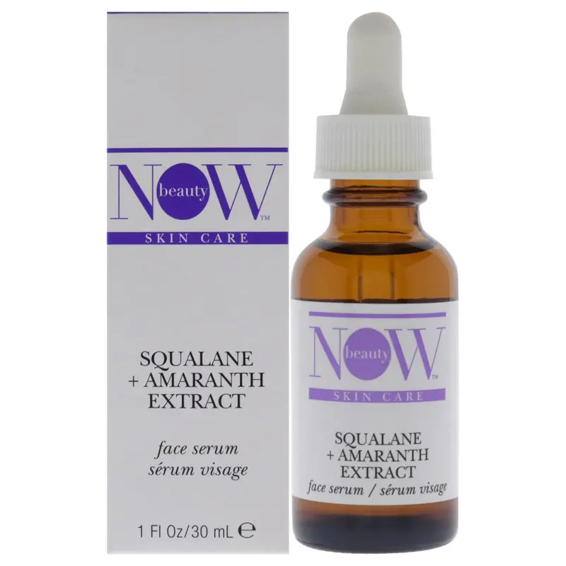 NOW Beauty Squalane Plus Amaranth Extract Serum by NOW Beauty for Unisex - 1 oz Serum