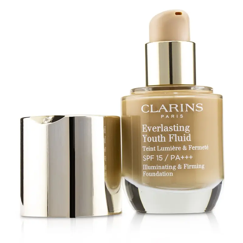 Clarins Everlasting Youth Fluid Illuminating & Firming Foundation SPF 15 - # 114 Cappuccino  30ml/1oz