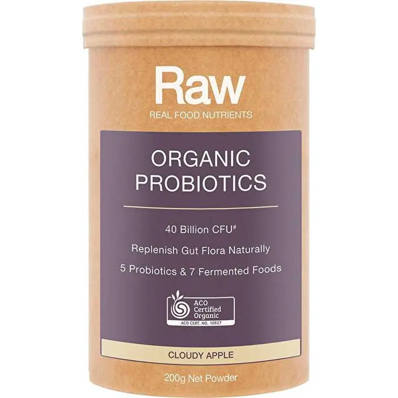 Amazonia Raw Organic Probiotics Cloudy Apple 200g