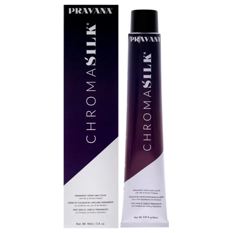 Pravana ChromaSilk Creme Hair Color - 6.22 Dark Intense Beige Blonde by Pravana for Unisex - 3 oz Hair Color