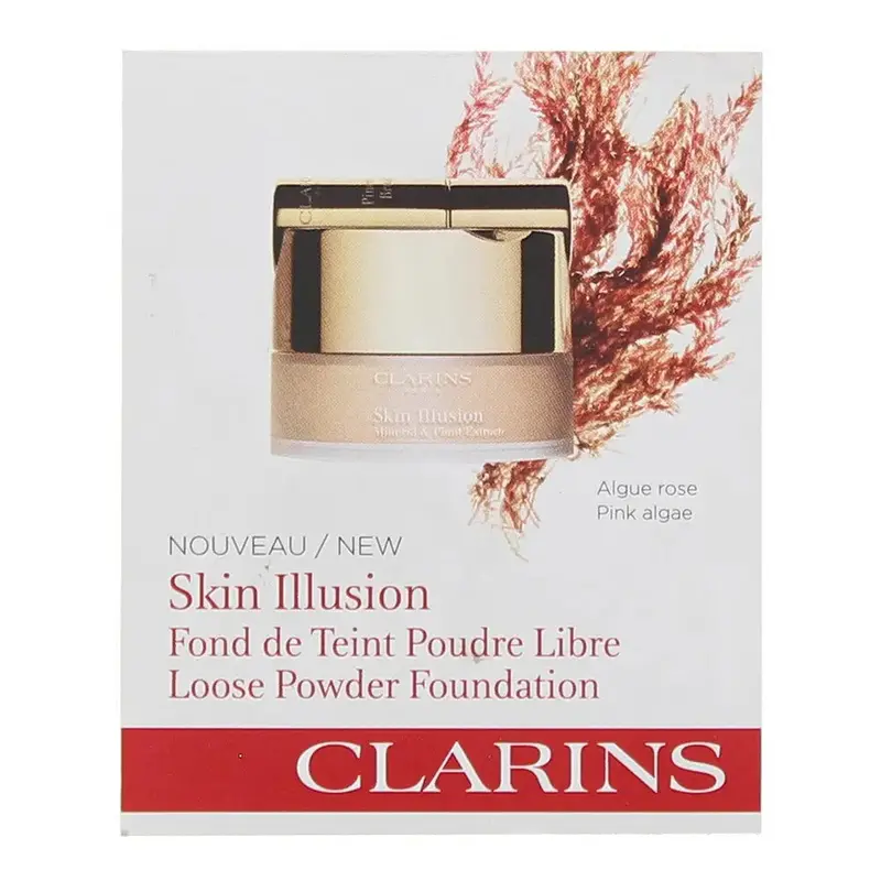 Clarins Skin Illusion 110 Honey Loose Powder Foundation Sample NFS