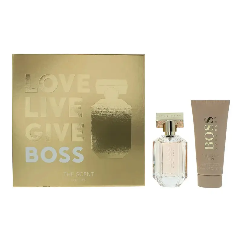 Hugo Boss The Scent For Her 2 Piece Gift Set: Eau de Parfum 50ml - Body Lotion 1