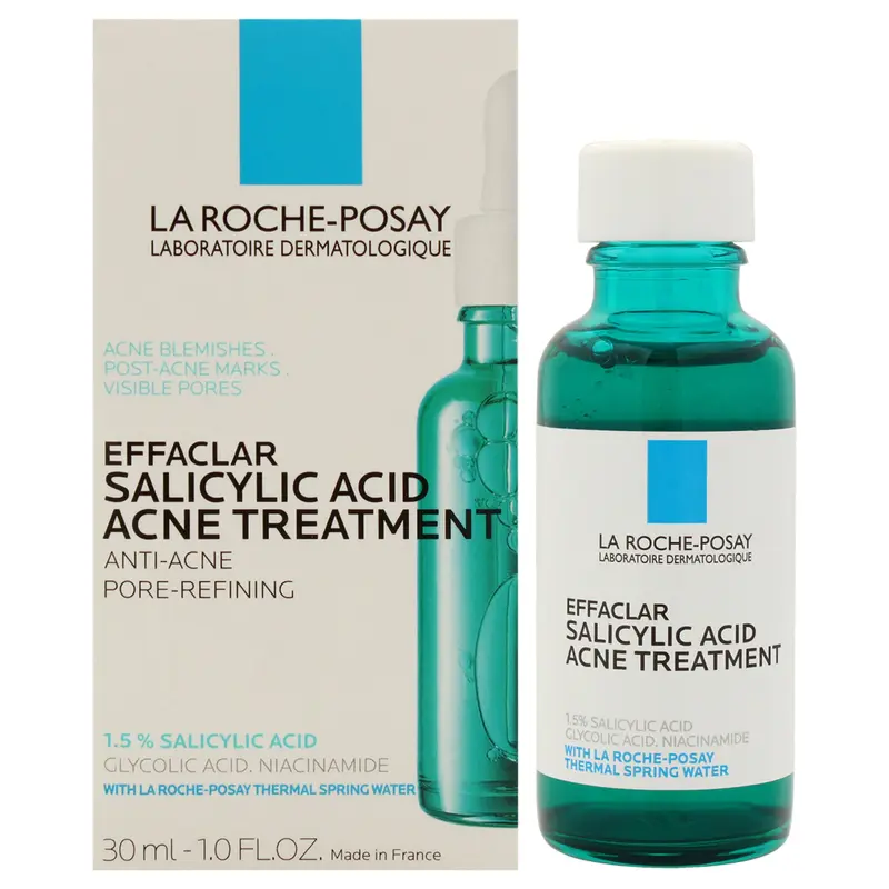 La Roche Posay Effaclar Salicylic Acid Acne Treatment Serum by La Roche-Posay for Unisex - 1 oz Serum