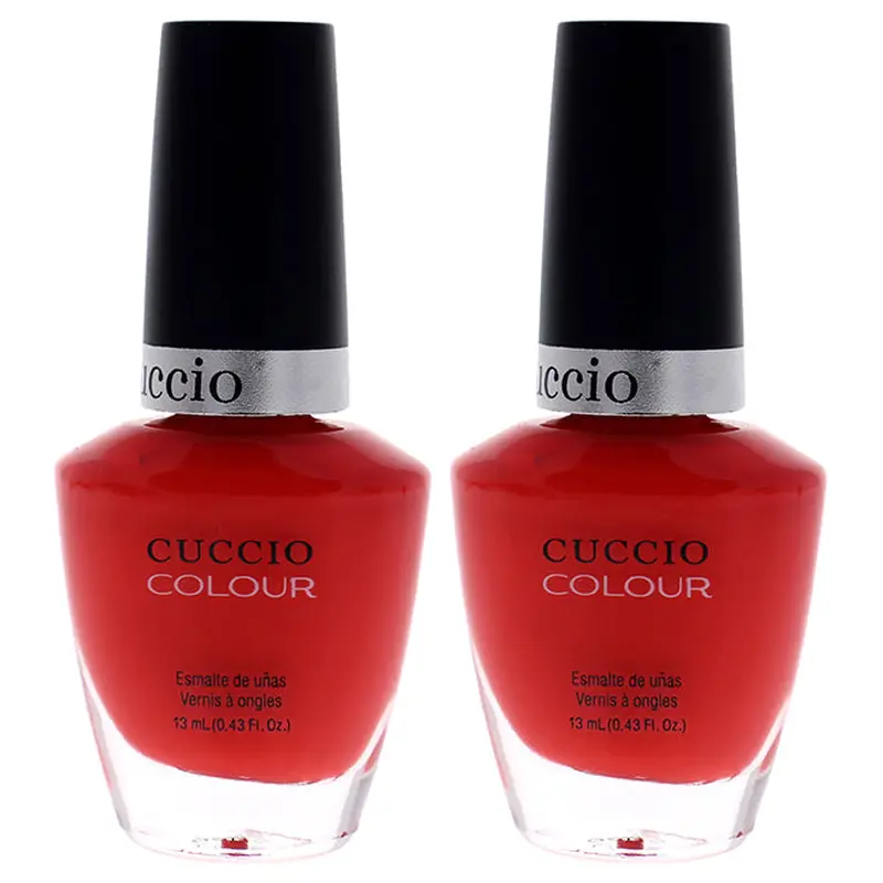 Cuccio Colour Nail Polish - Chillin In Chile by Cuccio for Women - 0.43 oz Nail Polish - Pack of 2