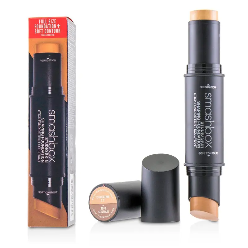 Smashbox Studio Skin Shaping Foundation + Soft Contour Stick - # 2.2 Light Warm Beige  11.75g/0.4oz