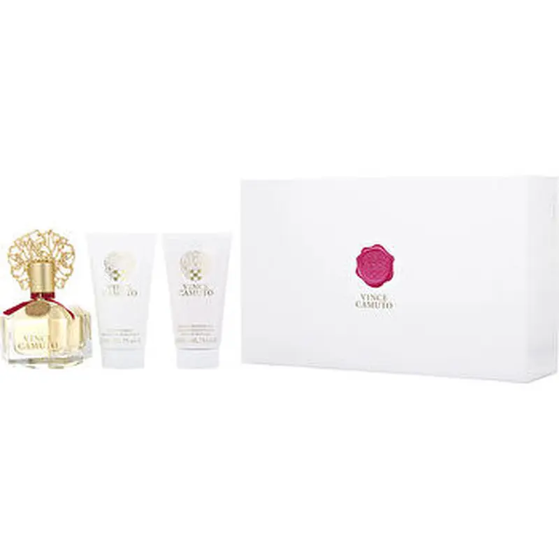 Vince Camuto Eau De Parfum Spray 100ml/3.4oz & Body Lotion & Bath And Shower Gel 75ml/2.5oz