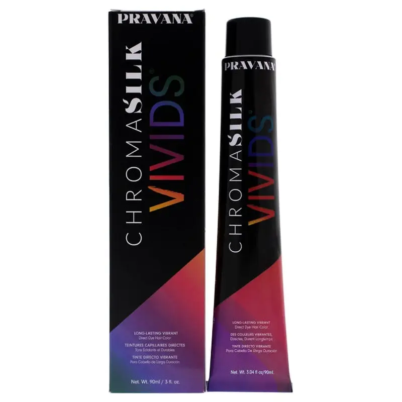 Pravana ChromaSilk Vivids Long-Lasting Vibrant Color - Clear by Pravana for Unisex - 3 oz Hair Color