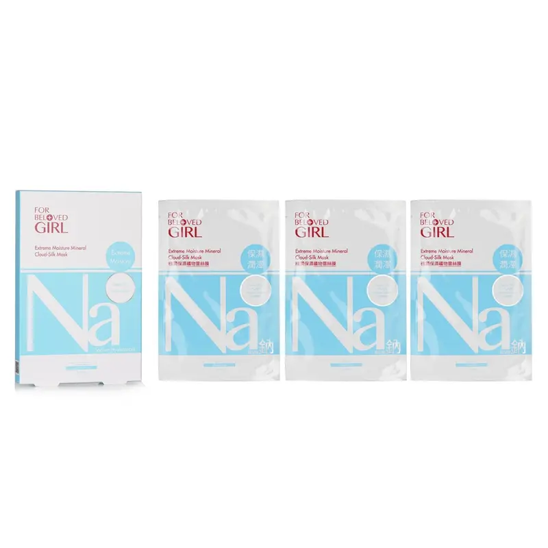 For Beloved One For Beloved Girl Extreme Moisture Mineral Cloud-Silk Mask  3sheets