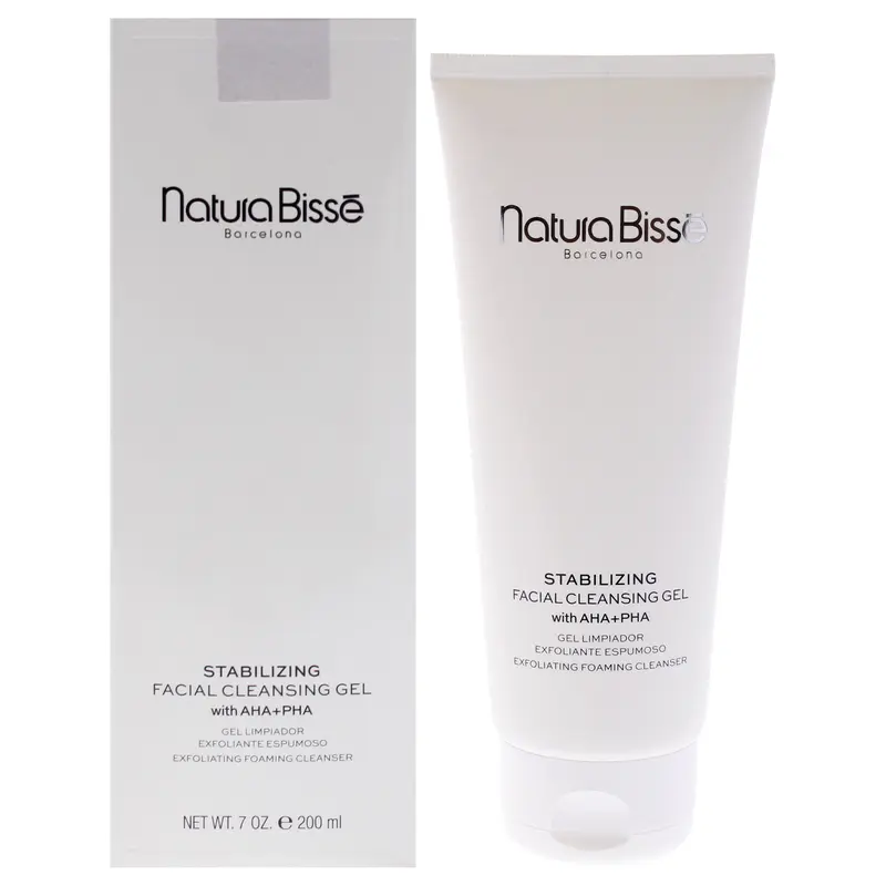 Natura Bisse Stabilizing Facial Cleansing Gel With AHA Plus PHA by Natura Bisse for Women - 7 oz Cleanser