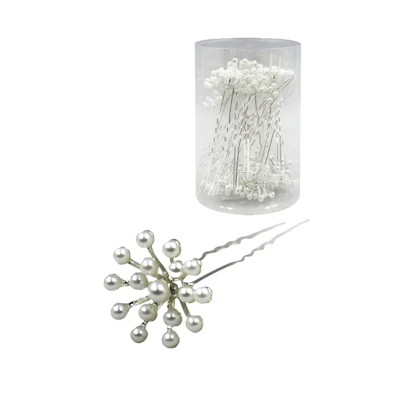 Magic Gold Fashion Hair Pins #7665 Silver