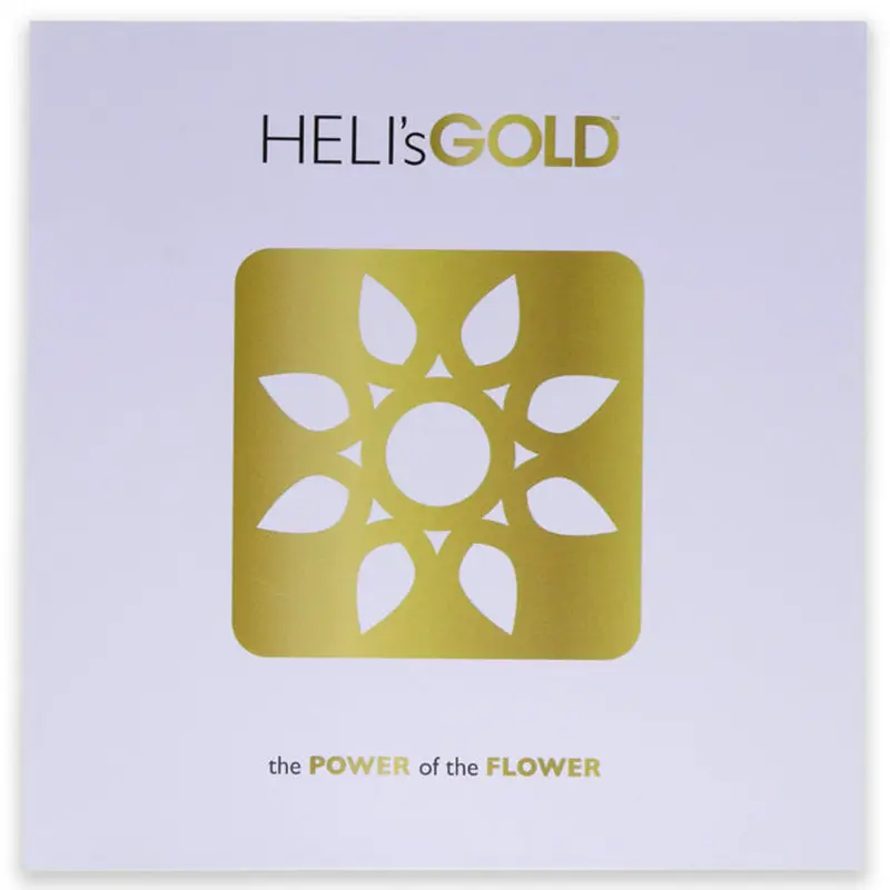 Helis Gold The Power Of The Flower Brochure - Small by Helis Gold for Unisex - 1 Pc Brochure