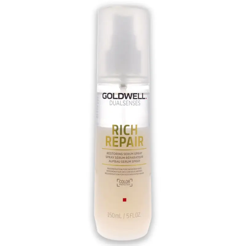 Goldwell Dualsenses Rich Repair Restoring Serum Spray by Goldwell for Unisex - 5 oz Serum