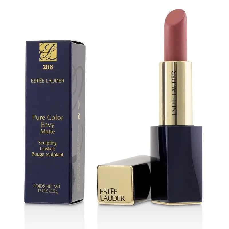 Estee Lauder Pure Color Envy Matte Sculpting Lipstick - # 208 Blush Crush  3.5g/0.12oz