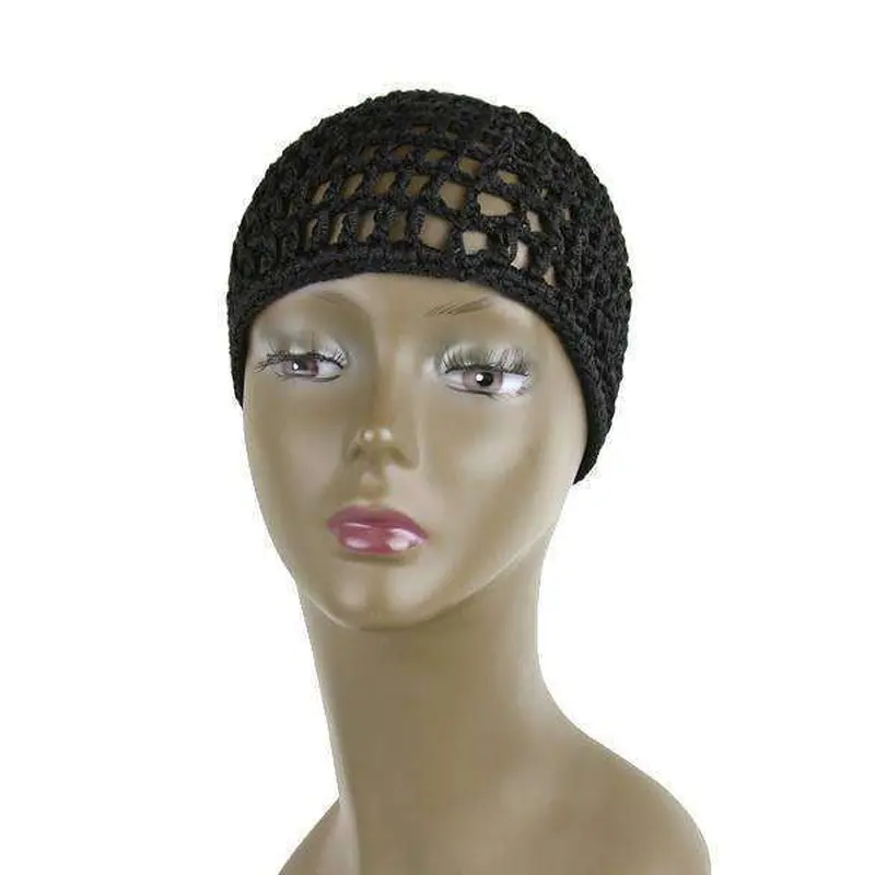 Hair Net Cap Black