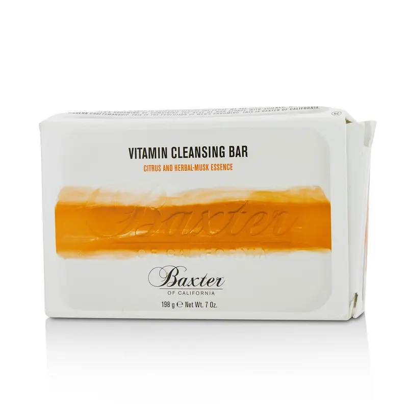 Baxter Of California Vitamin Cleansing Bar (Citrus And Herbal-Musk Essence) (Box Slightly Damaged)  198g/7oz