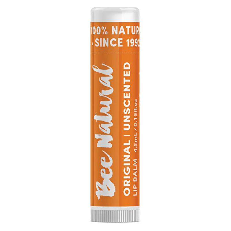 Bee Natural Lip Balm Stick Unscented (Original) 4.5ml