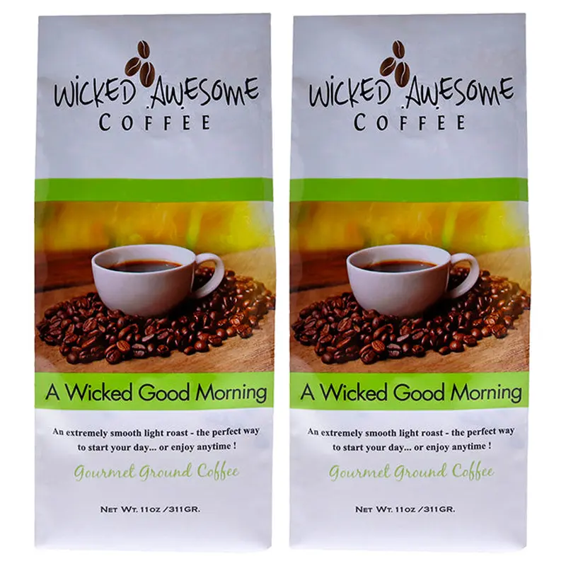 Bostons Best A Wicked Good Morning Ground Coffee by Bostons Best for Unisex - 11 oz Coffee - Pack of 2