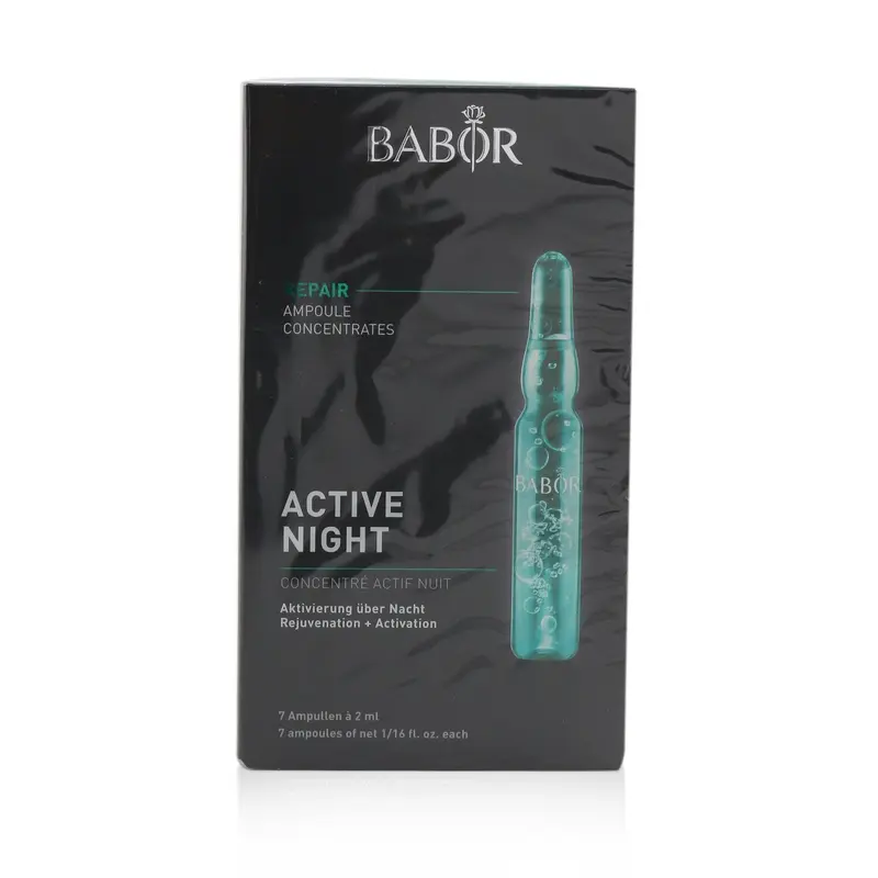 Babor Ampoule Concentrates Repair Active Night (Rejuvenation + Activation)  7x2ml/0.06oz