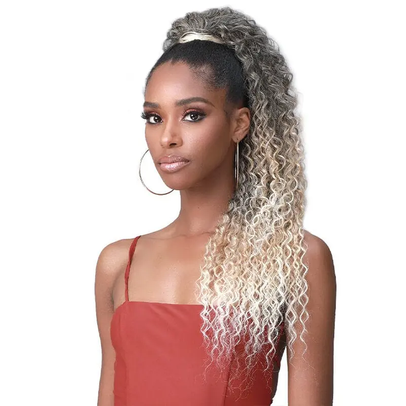 Bobbi Boss Miss Origin Designer Mix Tress Up Water Wave 28 Ponytail MOD023