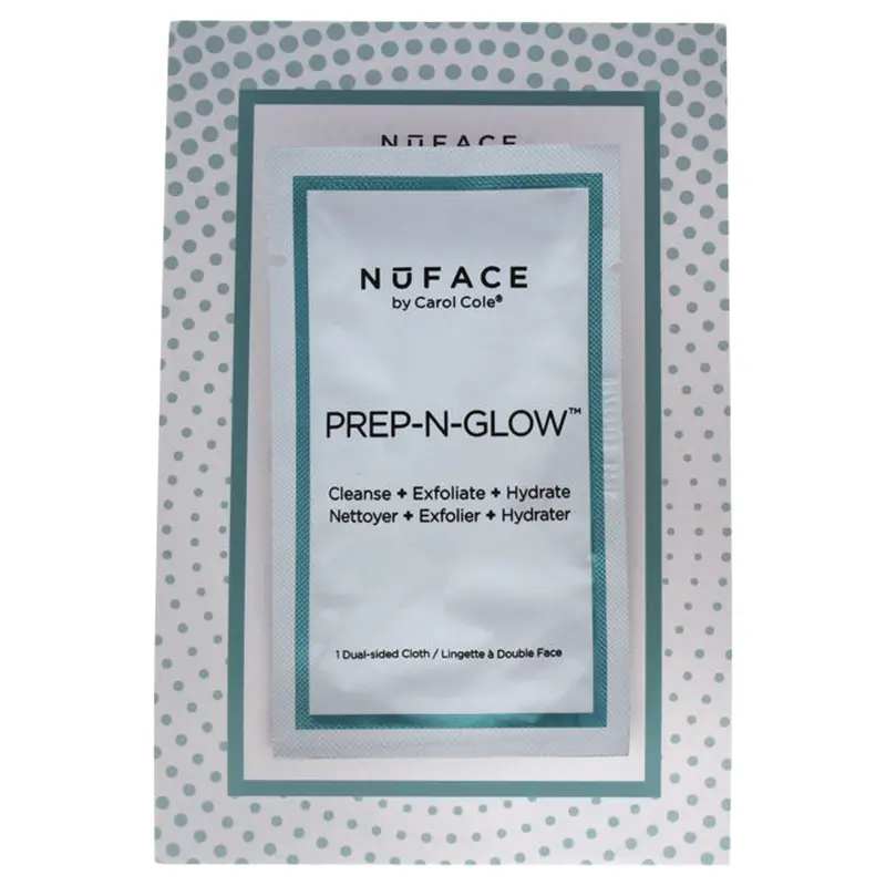 NuFace Prep-N-Glow Textured Cleansing Cloth by NuFace for Women - 1 Pc Cloths