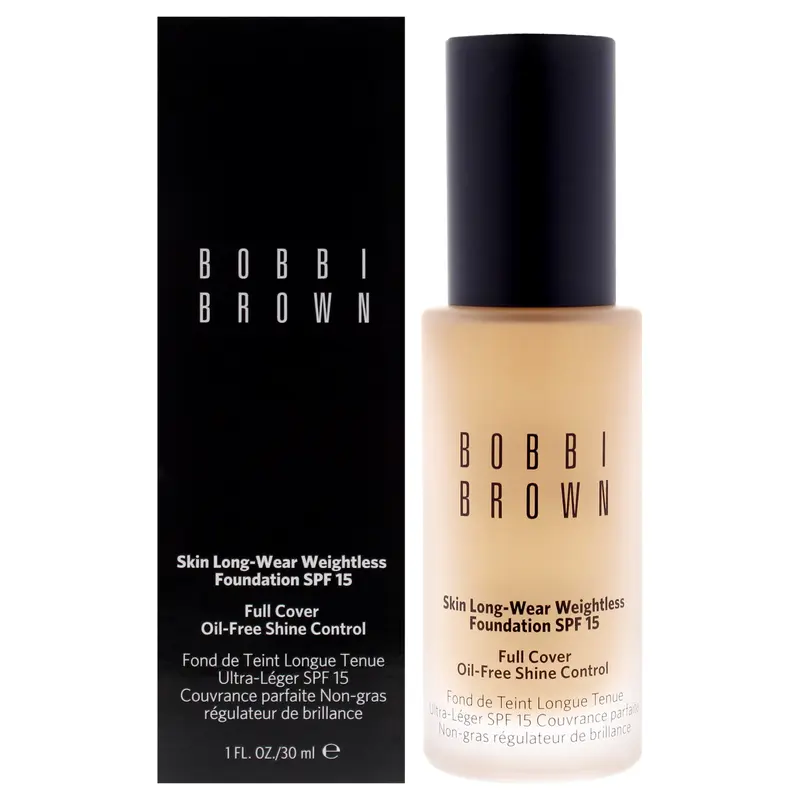 Bobbi Brown Skin Long Wear Weightless Foundation SPF 15 - W-056 Warm Natural by Bobbi Brown for Women - 1 oz Foundation