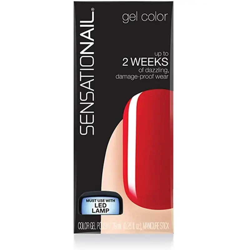 SENSATIONAIL Step 2 Gel Polish 7.39ml - Scarlet Red