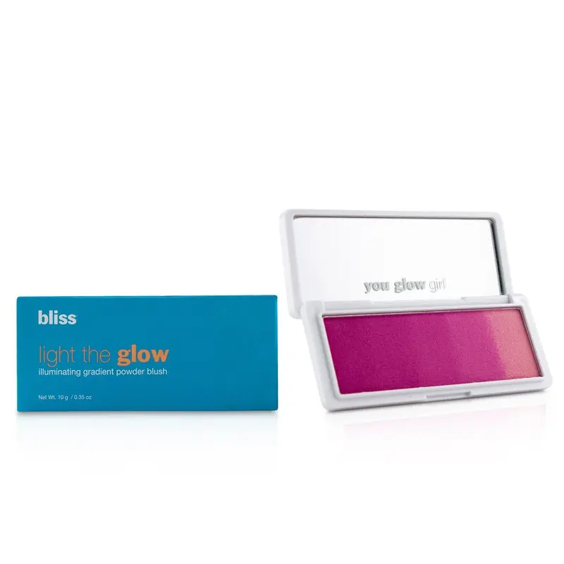Bliss Light the Glow Illuminating Gradient Powder Blush - # Fuchsia Fever  10g/0.35oz