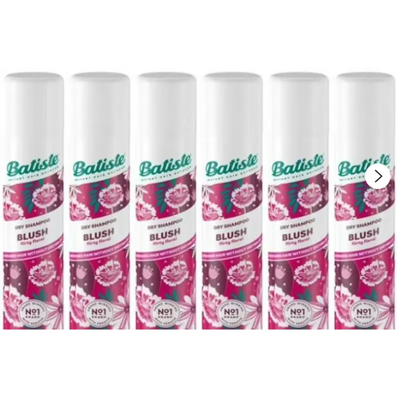 6 Pack Batiste Blush Dry Shampoo 3.81 oz