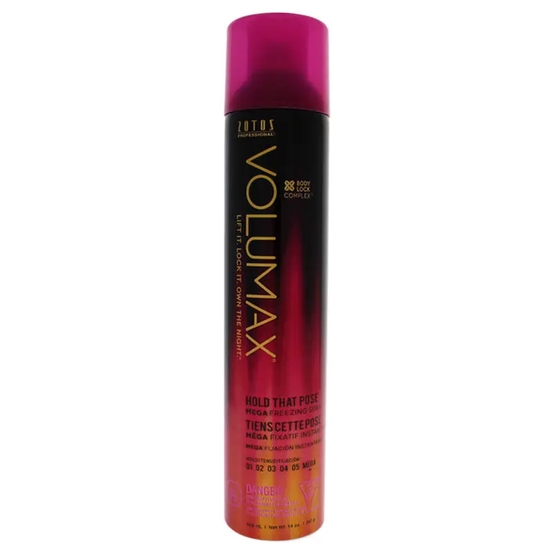 Volumax Hold that Pose Mega Freezing Spray by Volumax for Unisex - 14 oz Hairspray