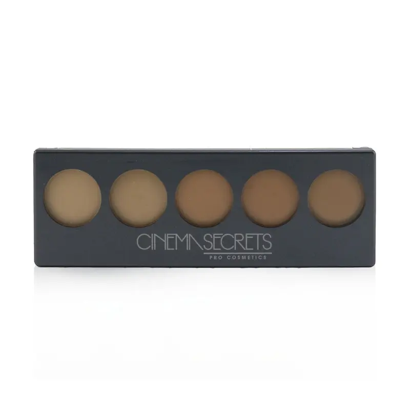Cinema Secrets Ultimate Foundation 5 In 1 Pro Palette - # 400 Series (Medium Peach Beige Undertones)  12.5g/0.44oz